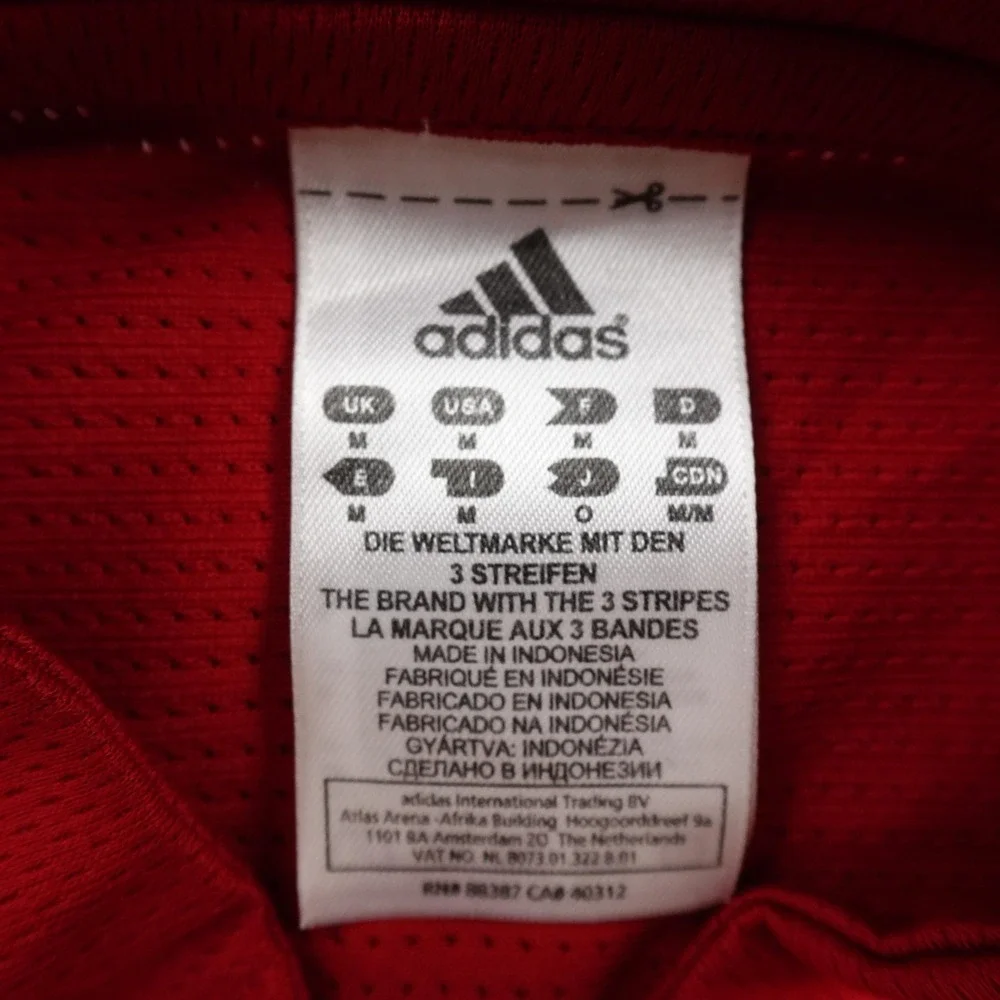 Adidas‎ Shirt Mens M Red Adizero ClimaCool Pullover 1/4 Zip Sweatshirt Athletic